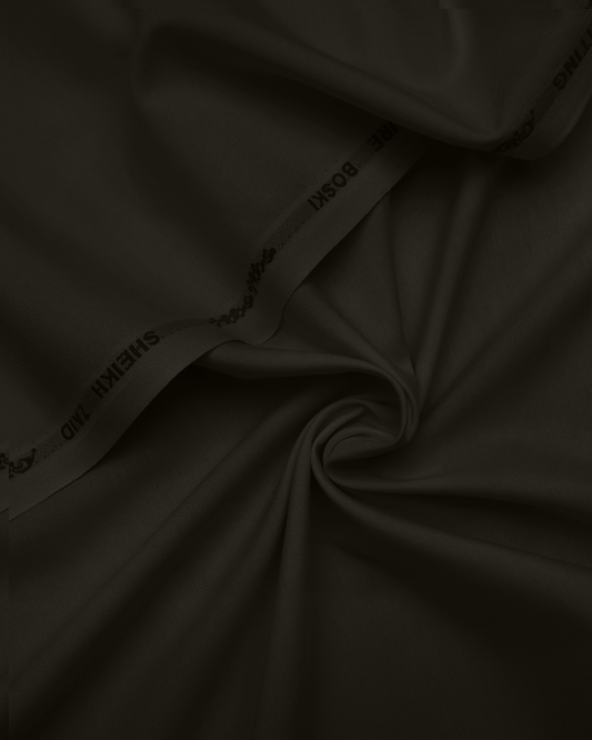 Men's Suit Dark Olive Brown Signature Boski Unstitched