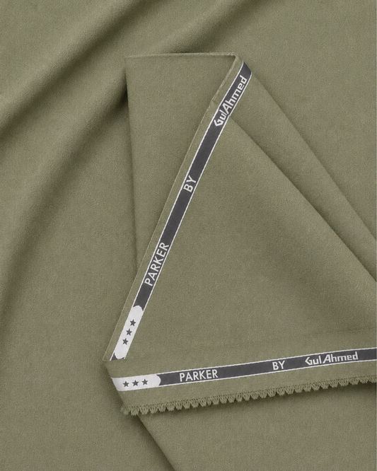 Men's Suit Sage Green MVS  Winter Parker Unstitched