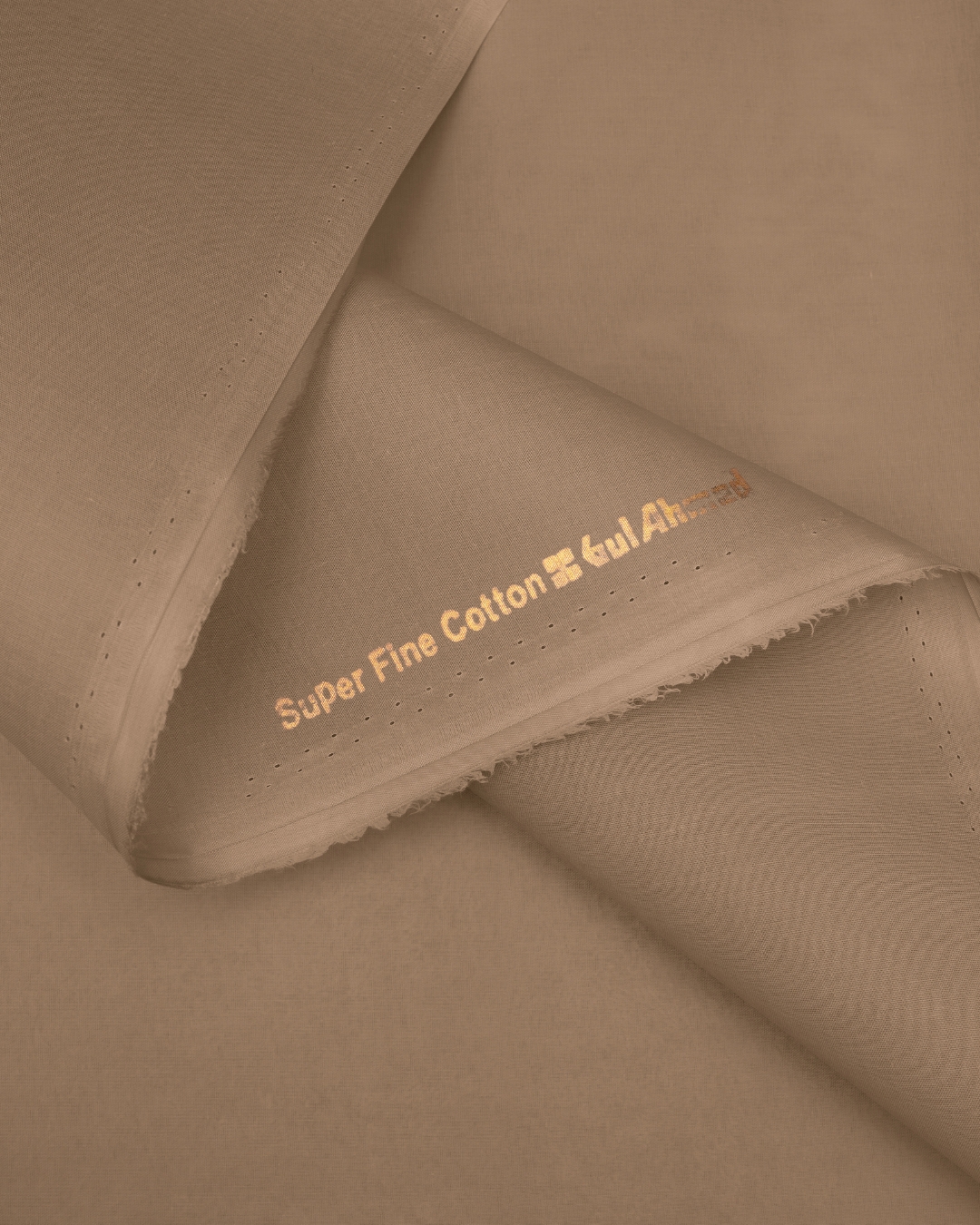 Men's Suit Camel Brown Torino Cotton Unstitched