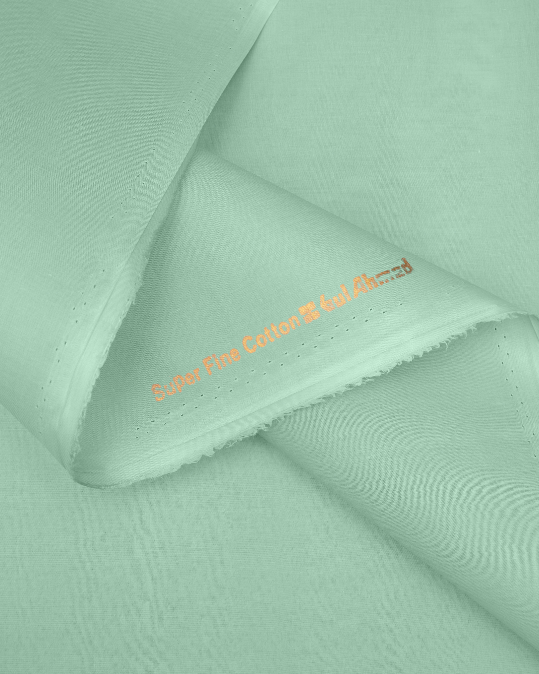 Men's Suit Mint Green Torino Cotton Unstitched