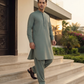 Men's Suit Mist Grey Torino Cotton Unstitched