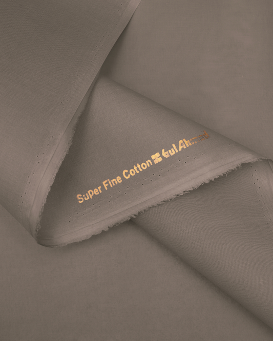 Men's Suit Taupe Grey Torino Cotton Unstitched