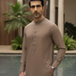 Men's Suit Taupe Grey Torino Cotton Unstitched